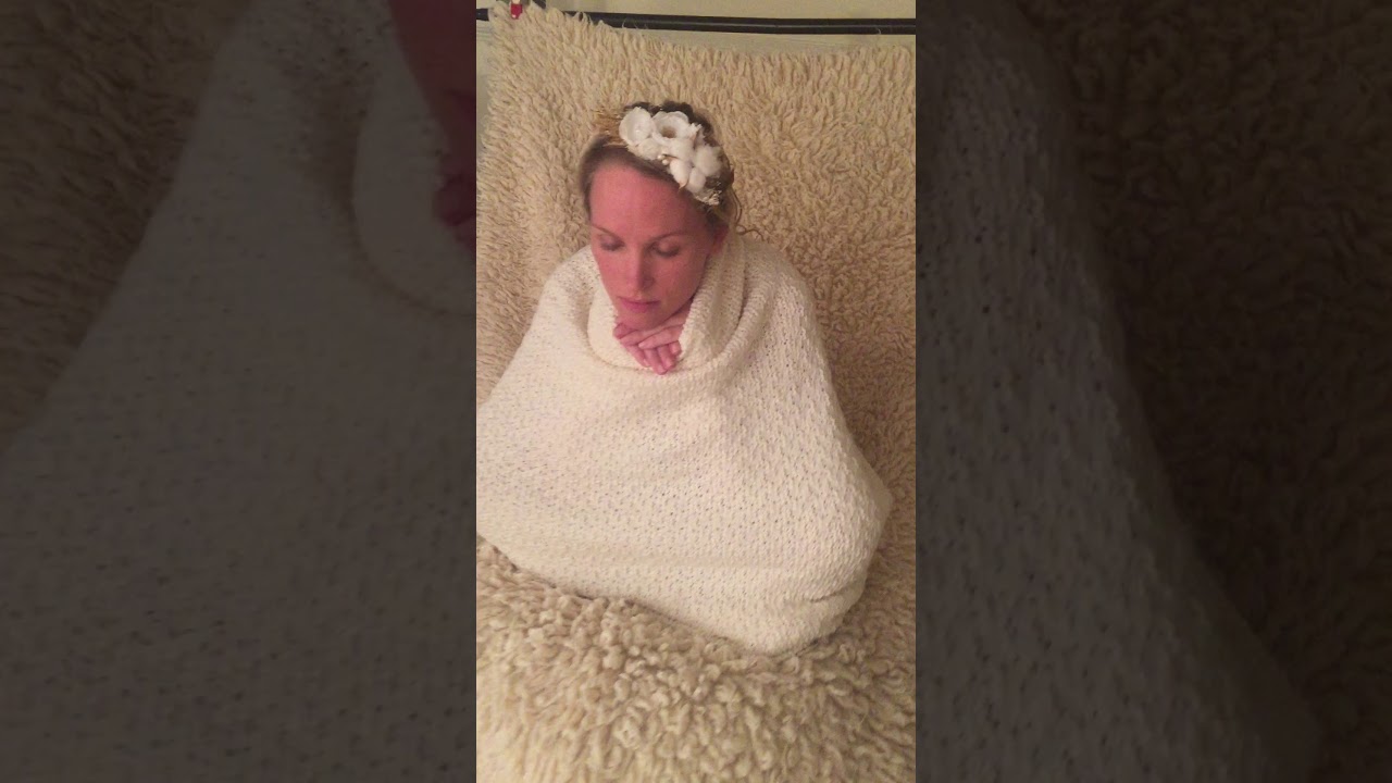 Adult Newborn Potato Sack Pose
