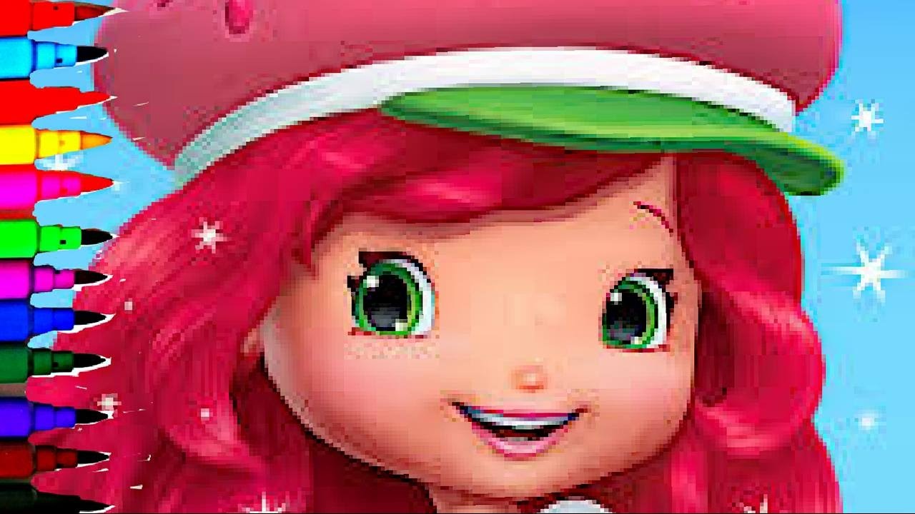 Strawberry Shortcake BEST Coloring Book Pages Kids Fun Art Activities Videos For Kids