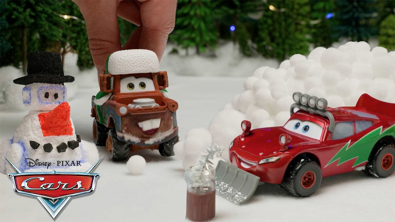 Lightning McQueen and Mater&rsquo;s Snow Day Adventures ❄️⛄  | Pixar Cars