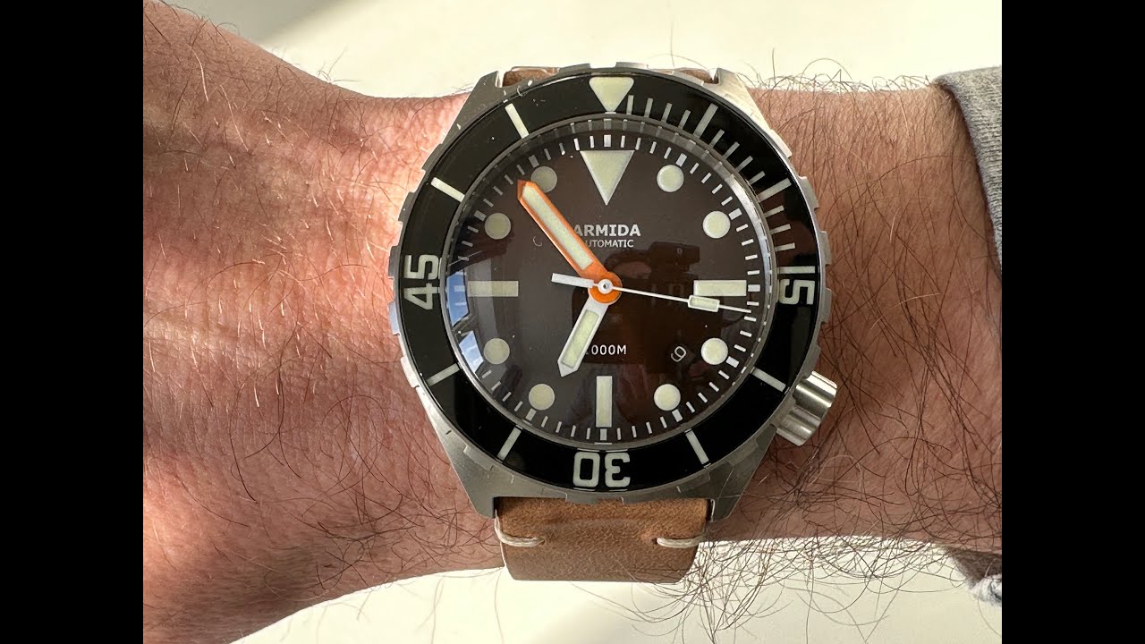 #008 Armida A1 45mm Brown Dial