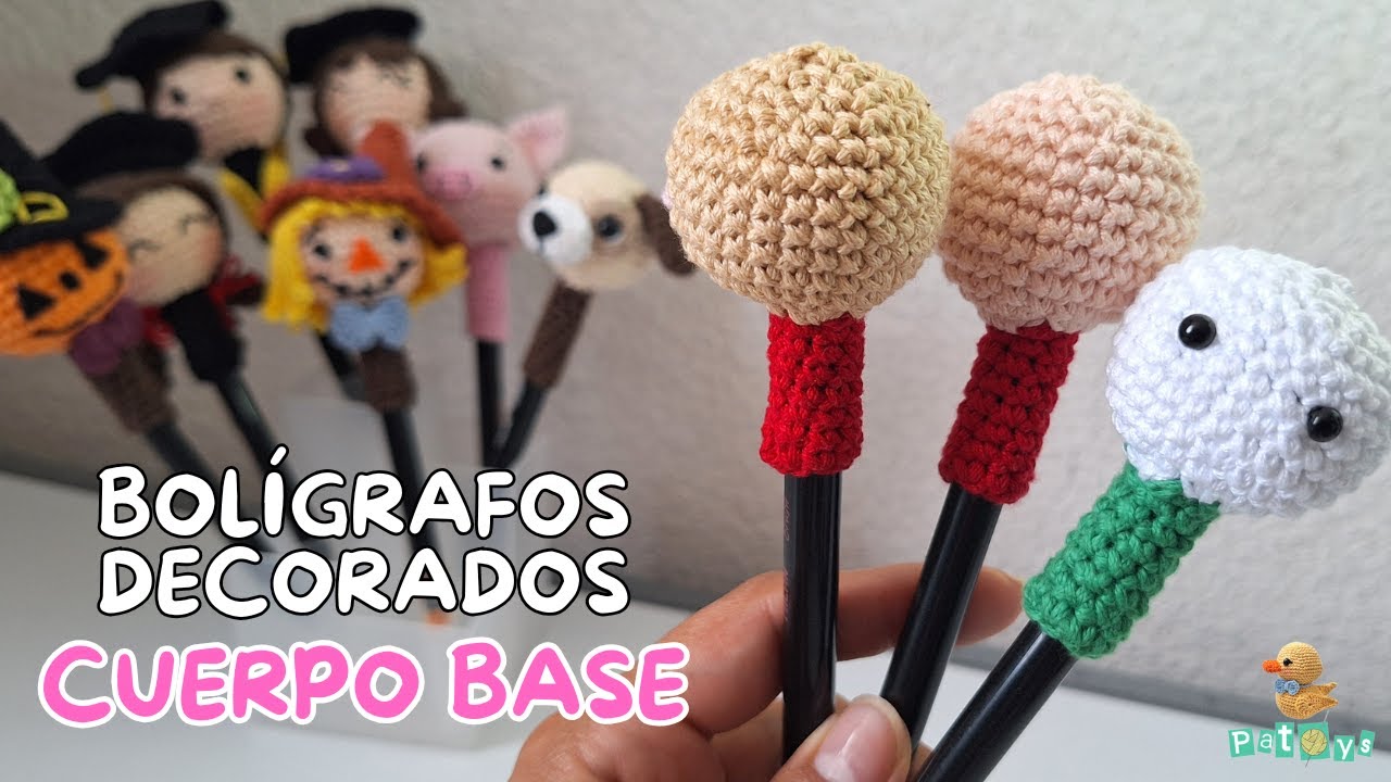 Cuerpo Base en minutos ⏱ Tutorial Bolígrafos Decorados