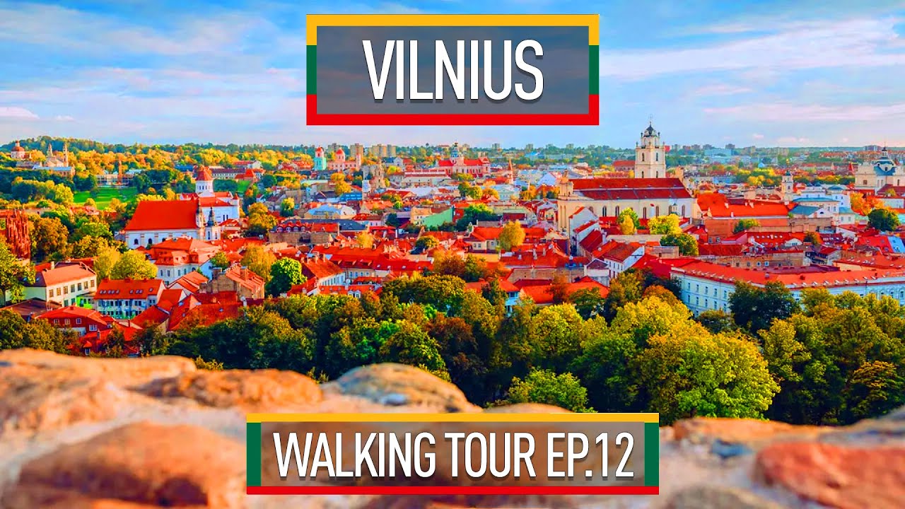 VILNIUS  Walking Tour 2025 4K | EPISODE 12|  #travel #walking #walkthrough #walk #vilnius #lithuania