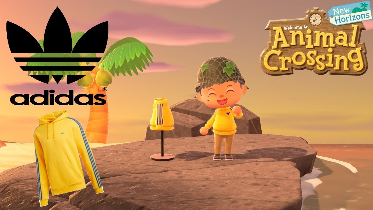 How to make an Adidas hoodie | Animal Crossing: New Horizons
