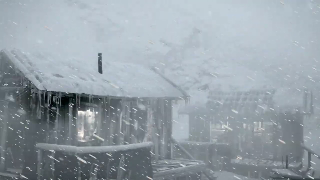 THE COLDEST HOUSE in the World (-71°C) YAKUTSK / SIBERIA. Blizzard sounds for sleeping 2025