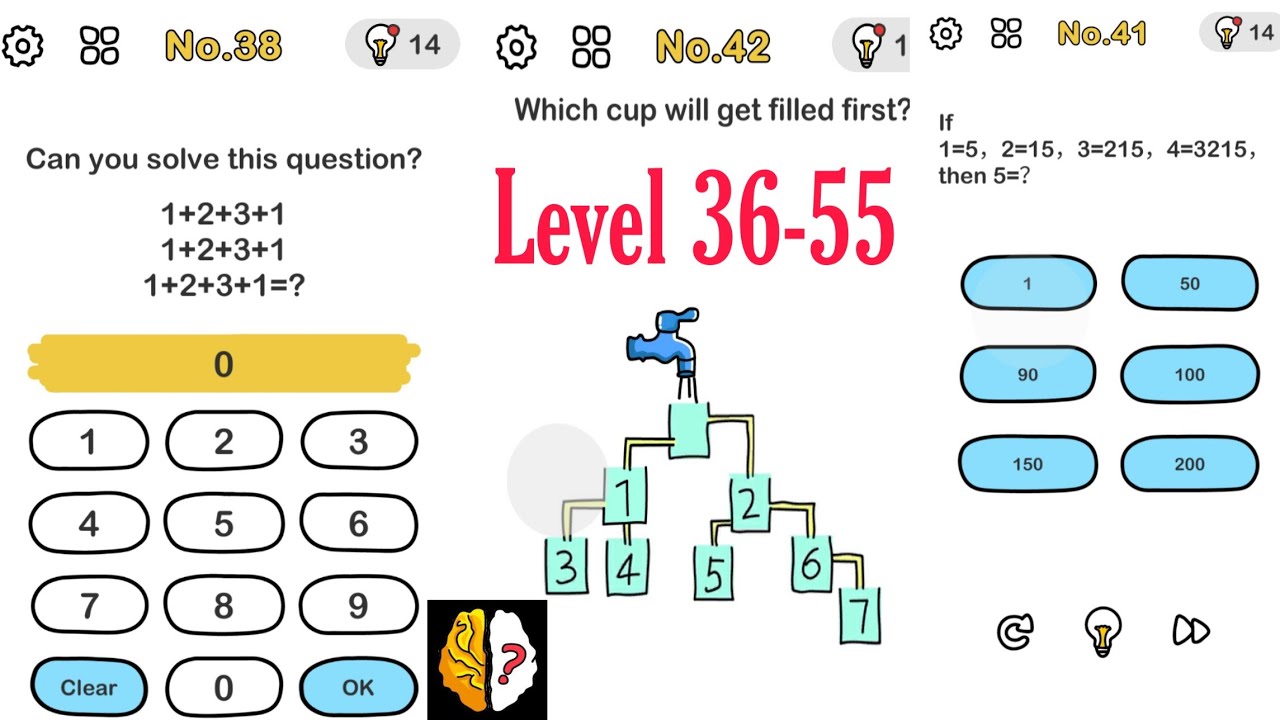 Brain Out level 36 37 38 39 40 41 42 43 44 45 46 47 48 49 50 51 52 53 54 55  | part 4 |2020