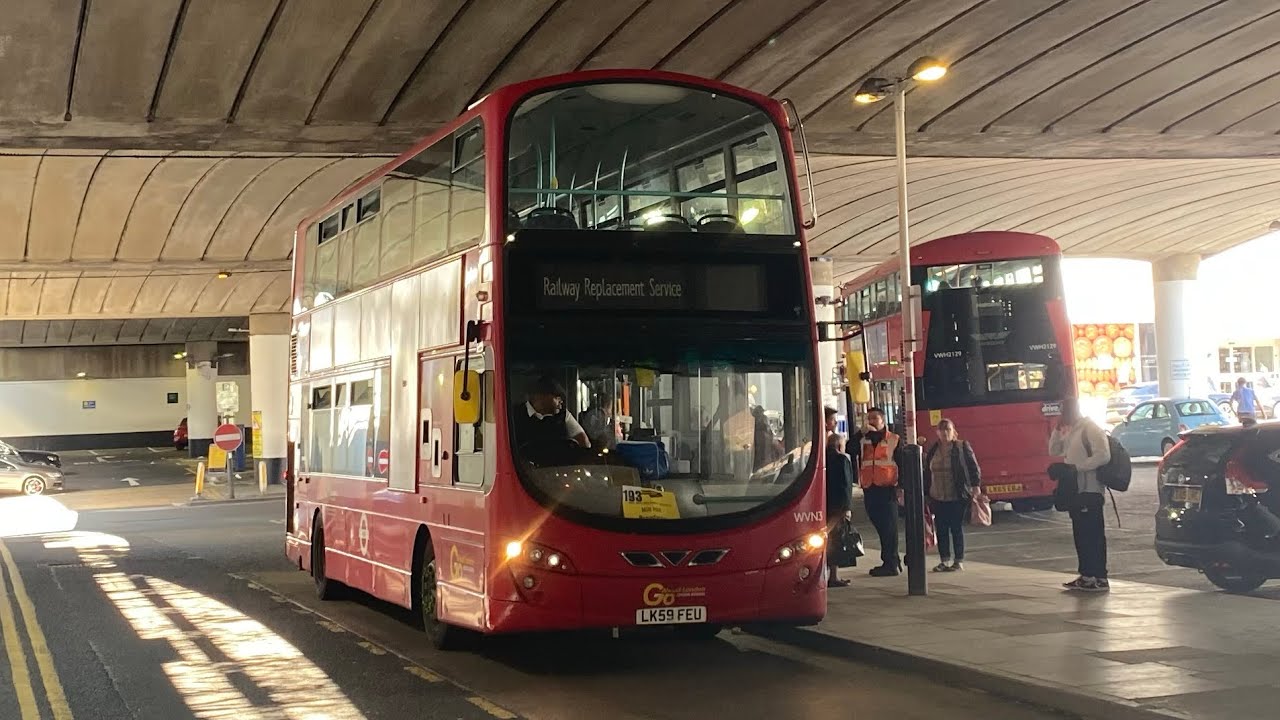 Thameslink Railway Replacement@WVN3/LK59 FEU (Mill Hill Broadway - St Pancras)