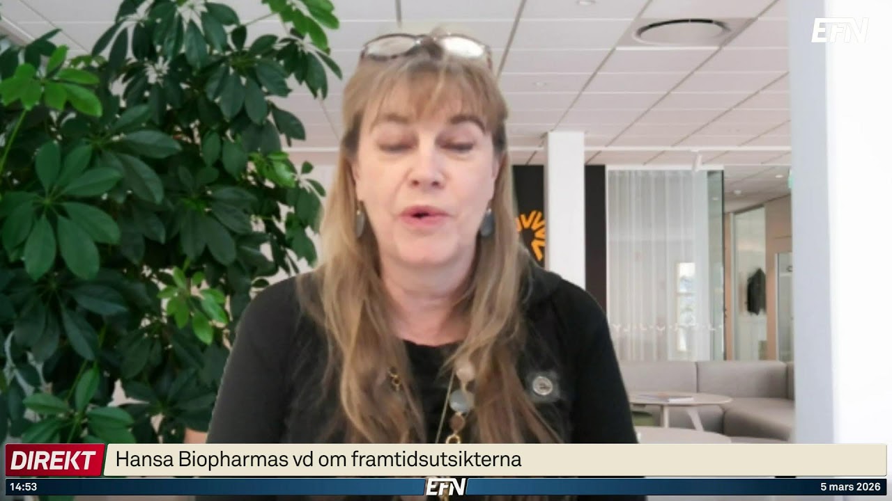 Interjuv med Renée Aguiar-Lucander, vd Hansa Biopharma