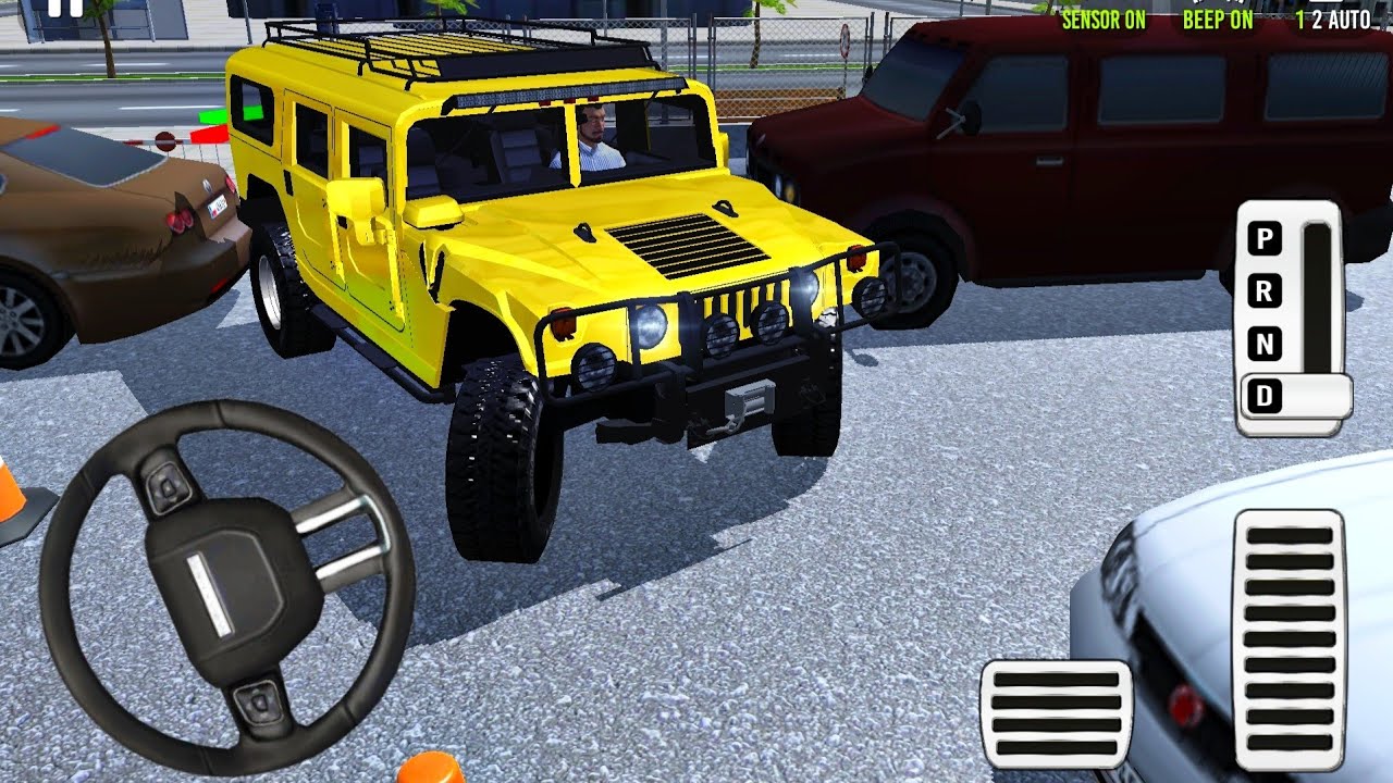 Parking Car School Games 2026 - Real Parking Challenge With Luxury 4x4 SUV Cars - Android GamePlay