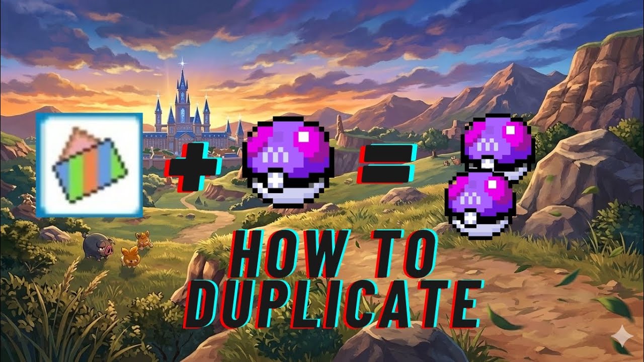 How to duplicate items in Pokémon fire red