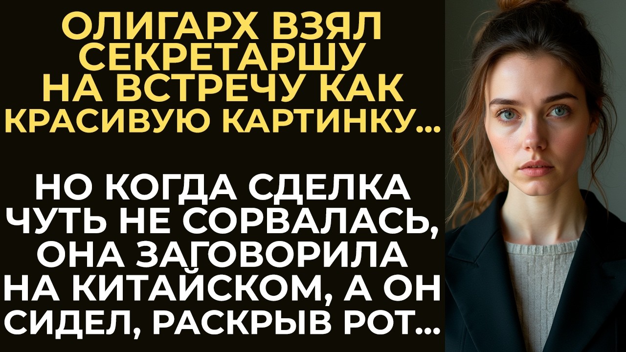 Бизнесмен взял секретаршу на встречу как 