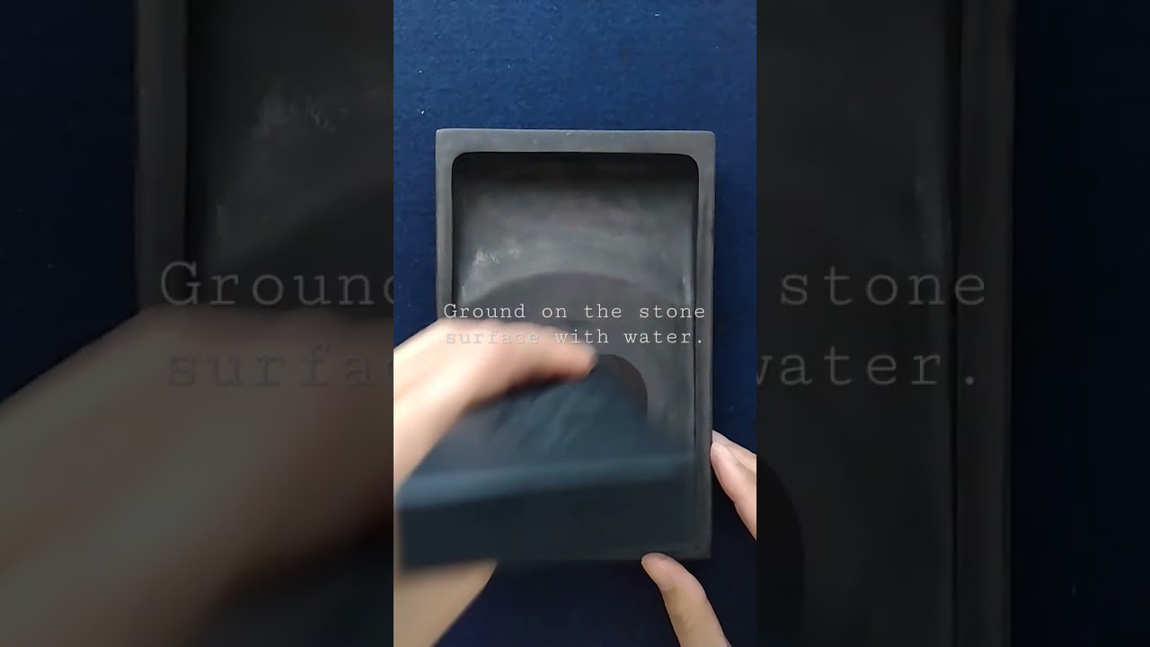 How to use &ldquo;Sumi&rdquo; ink stick / Japanese calligraphy