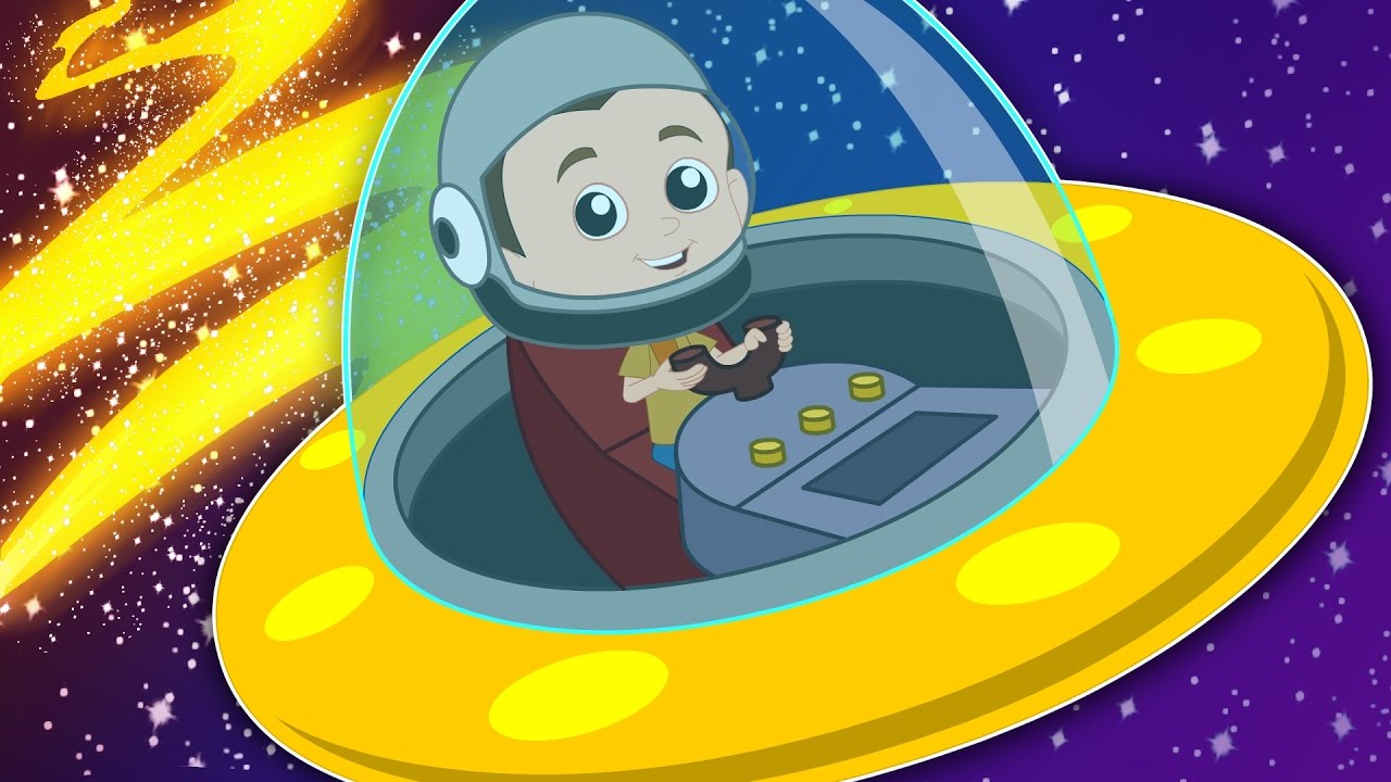 Space Race Song Rhymes for Kids | Educational Children's Song