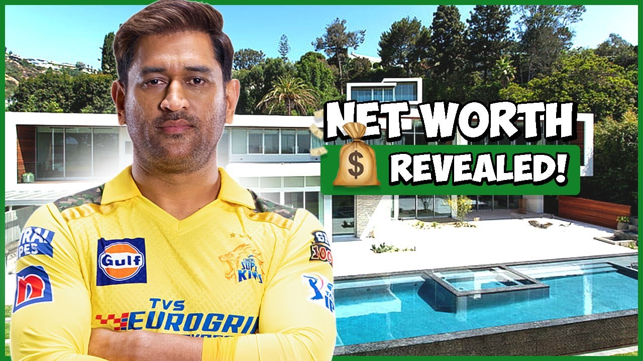 MS Dhoni Net Worth REVEALED Cricket Legend's Fortune! 😱💰🏏