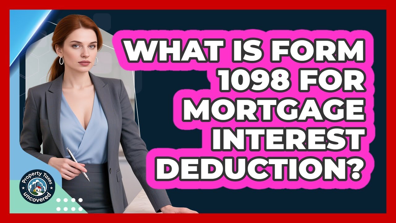 What Is Form 1098 for Mortgage Interest Deduction?