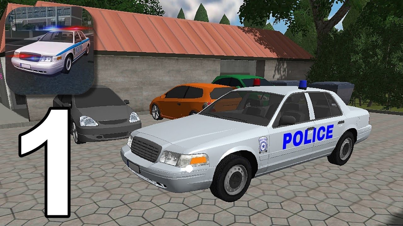 Police Patrol Simulator - Gameplay Walkthrough part 1 - Tutorial (iOS,Android)