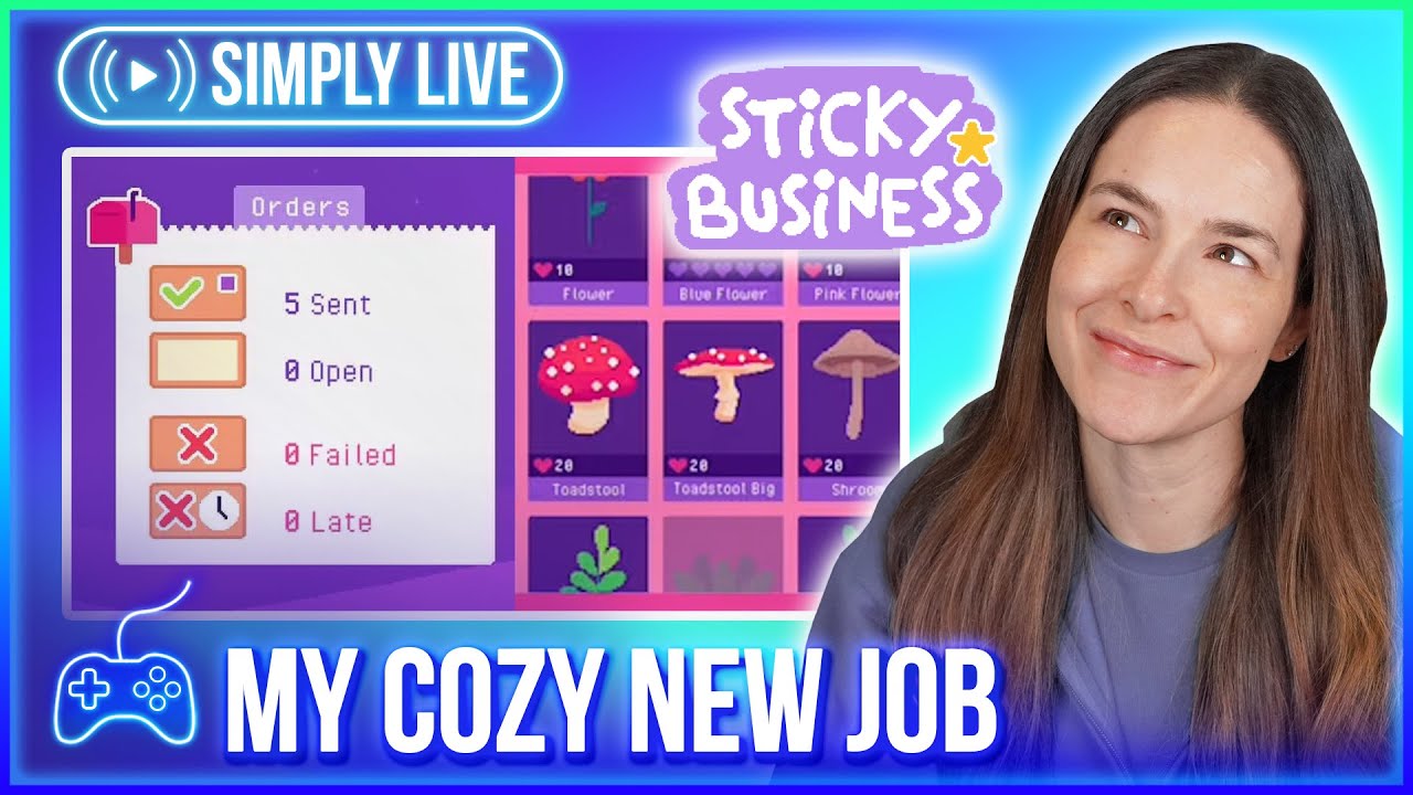 Starting my own business?? 👾 (1/?) 🔴LIVE - Sticky Business
