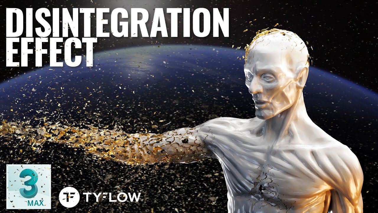 Disintegration 3ds Max & tyFlow breakdown tutorial