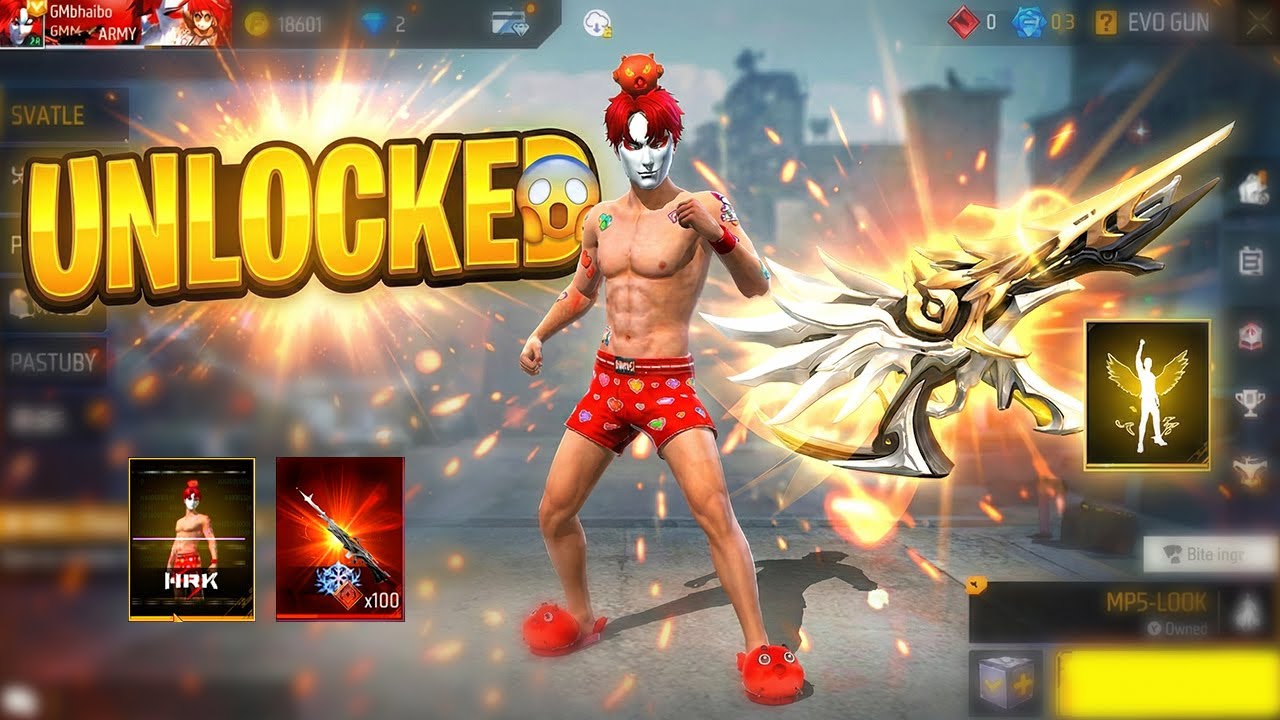 New Luck Royale Events UNLOCKED 😱 Evo Gun Upgrade | Free Fire