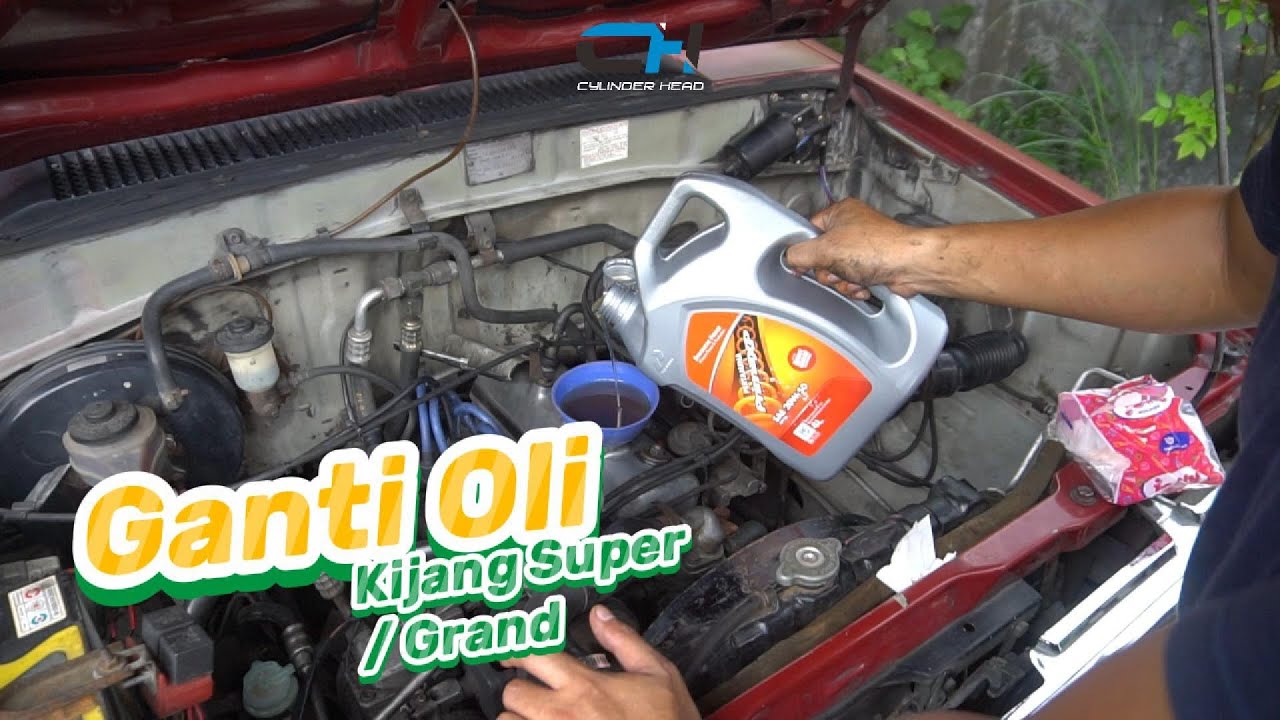 Cara Ganti Oli Mesin Toyota Kijang Super/ Grand