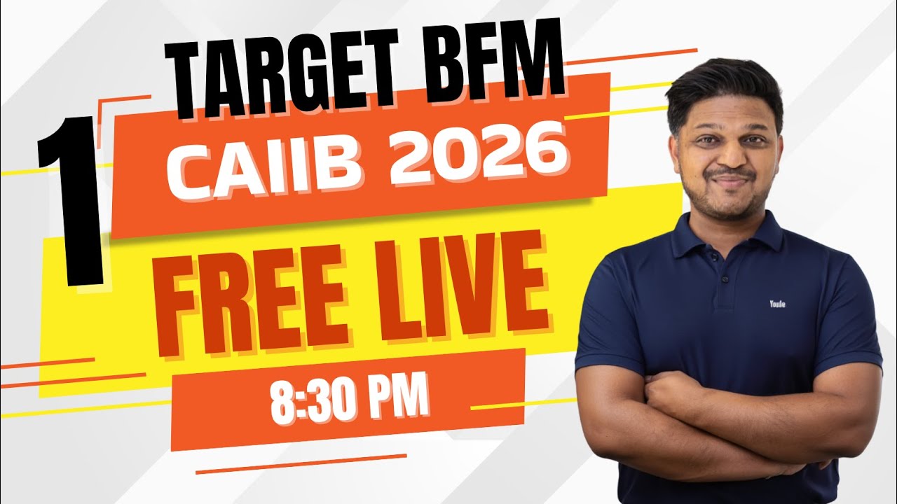 Caiib english - bfm 2026 | Class #1 module a