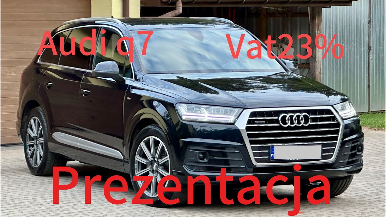 Sprzedam Audi q7 3.0 272KM Salon PL Faktura Vat23% Bezwypadkowa 