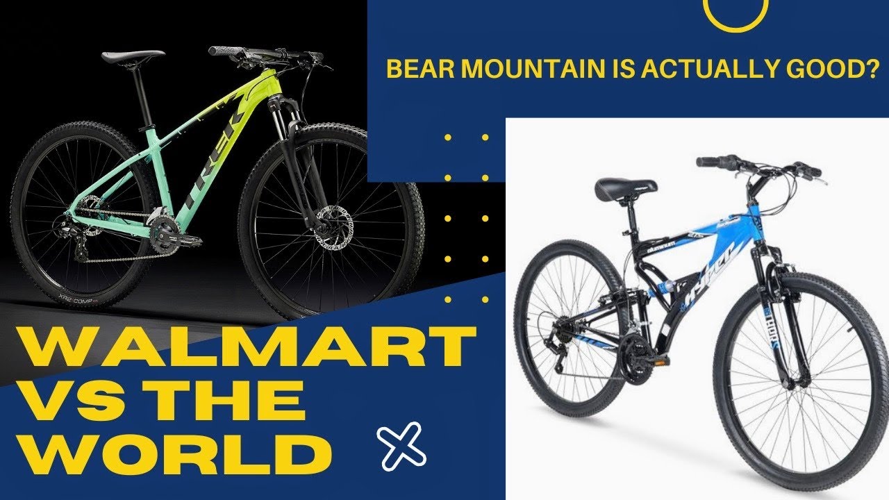HYPER BEAR MOUNTAIN VS TREK MARLIN 5 | THE ULTIMATE SHOWDOWN | WALMART BIKE VS TREK BIKES
