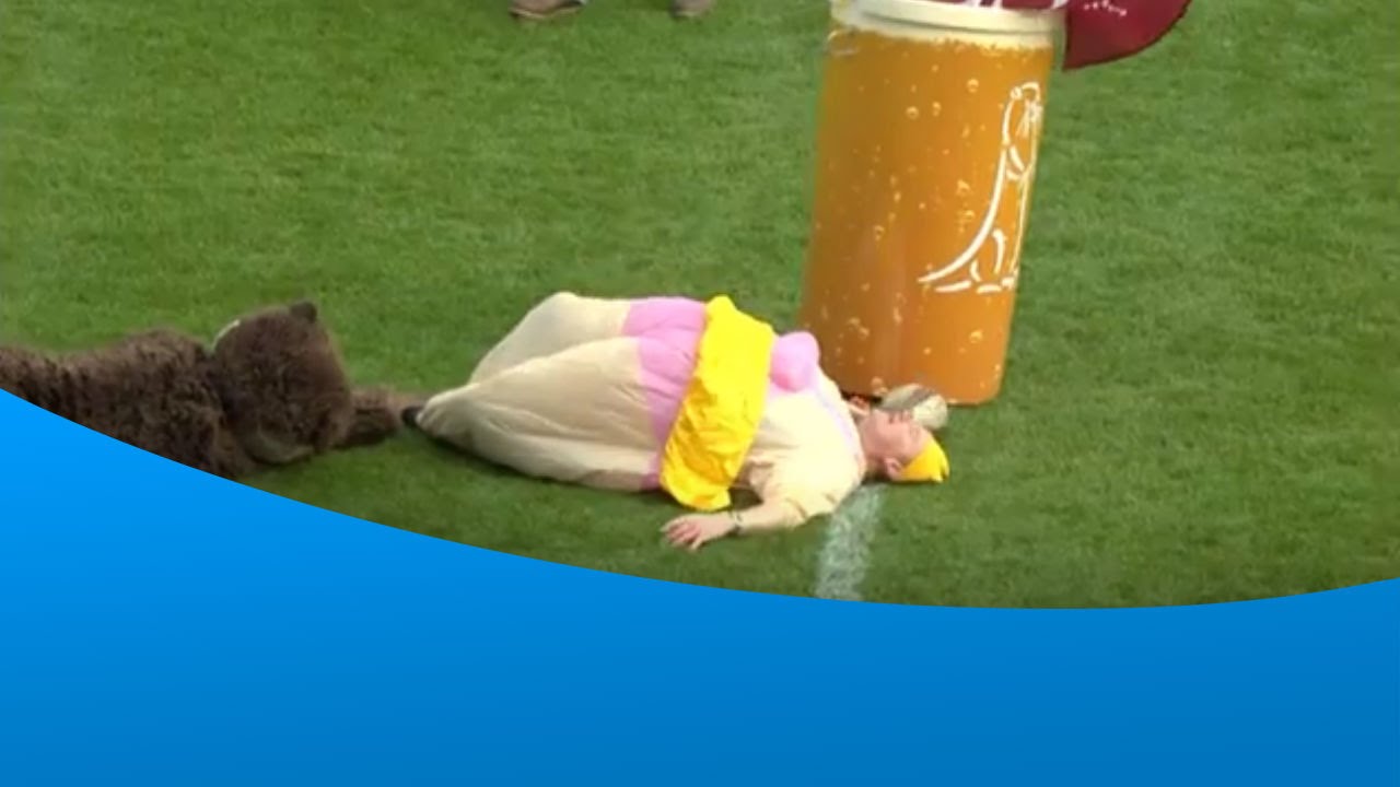 Mascots show off their skill at Sandy Park