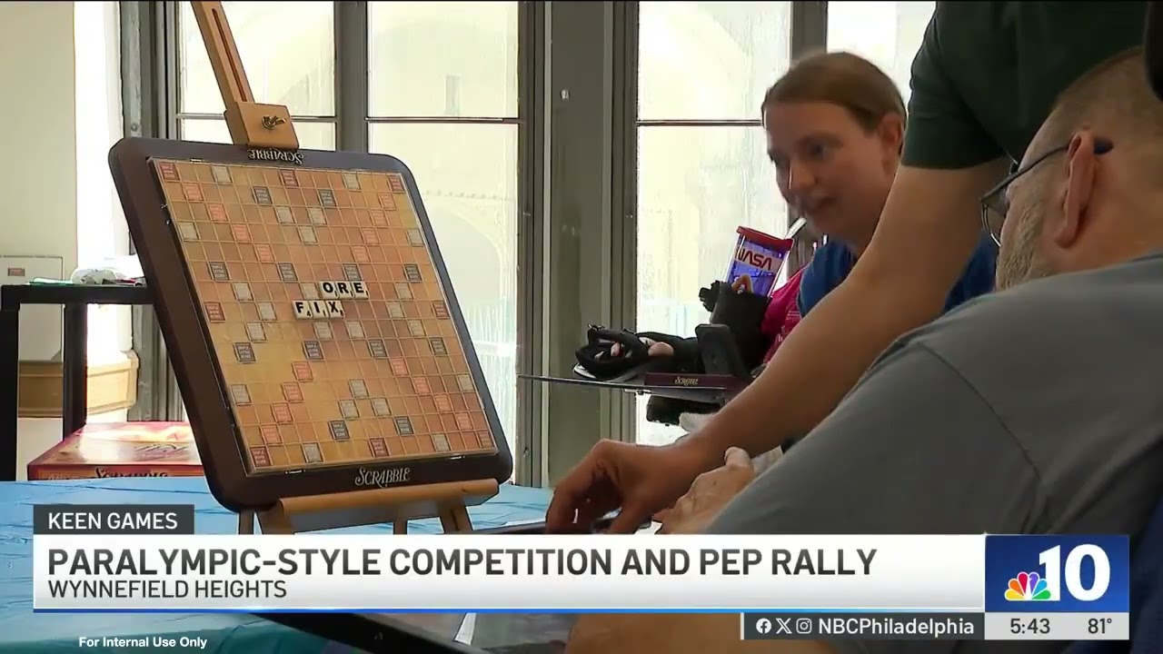 Inglis House Keen Games 2025 Feature on NBC10 (WCAU)
