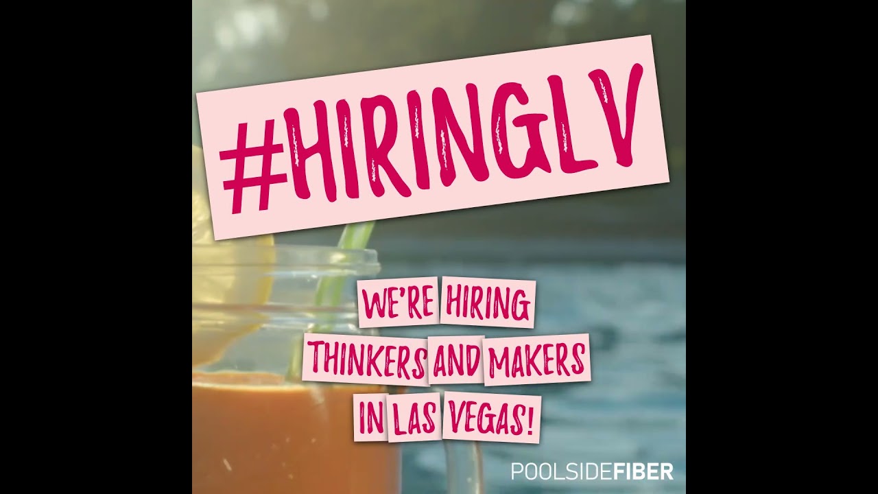 🌐 Join the Poolside Fiber Team - Shaping the Future of Fiber Internet in Las Vegas! 🏙️
