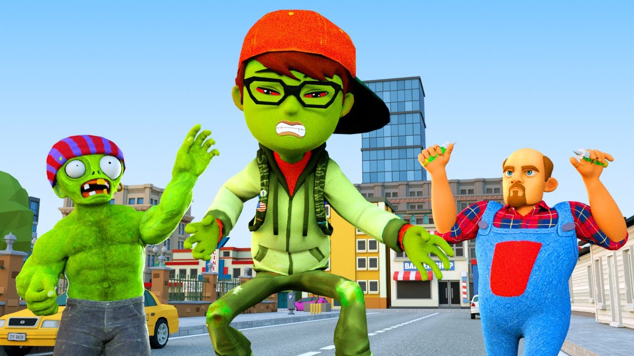 Scary Teacher Nick Zom Angry The Zombie Hulk War World Z | Scary Teacher 3D Life Kingmo