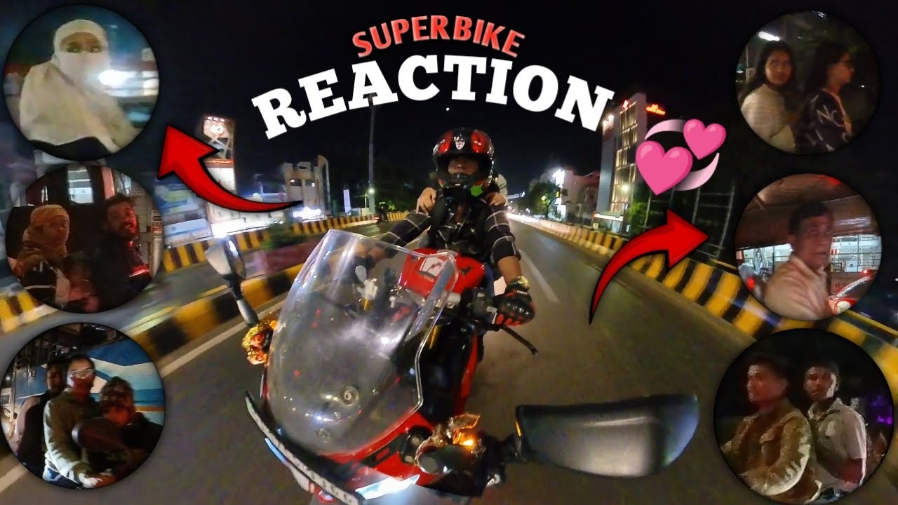 Ridding my  Superbike in the street 🚀| Unbelievable Acceleration & Reactions!
