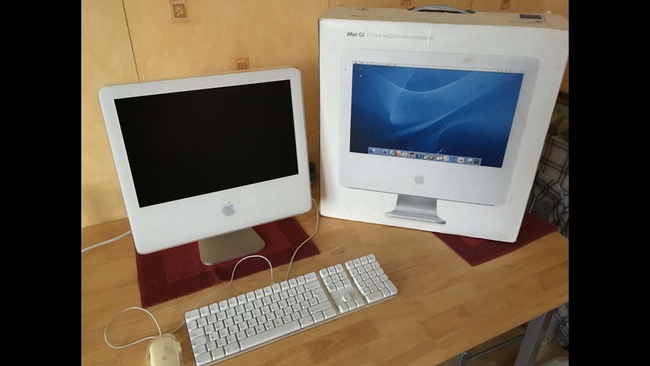 Apple iMac G5 17” unboxing
