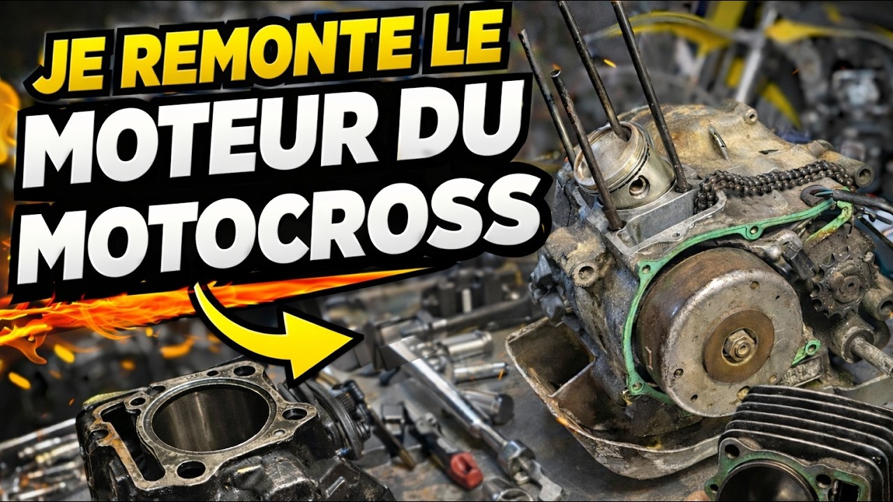 Réparation de la motocross partie 2 - Honda Xr80r 1993