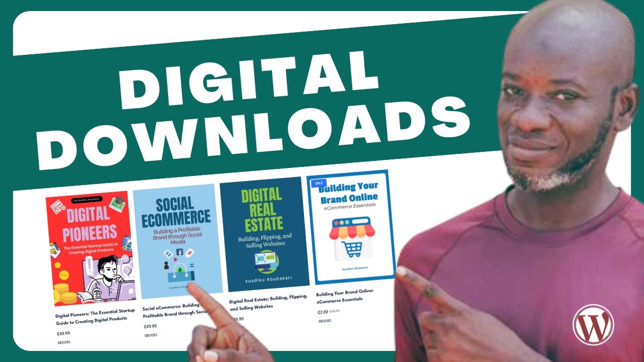 How to Create a Digital Downloadable eCommerce Website with WordPress for Free