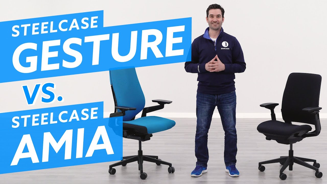 Steelcase Gesture Chair vs. Steelcase Amia Chair: Which Is Best For You?