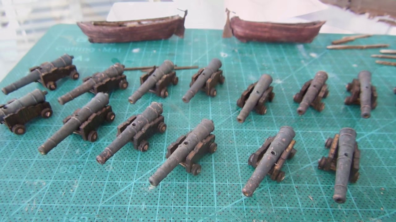 Building The Black Pearl Model Ship Part 6