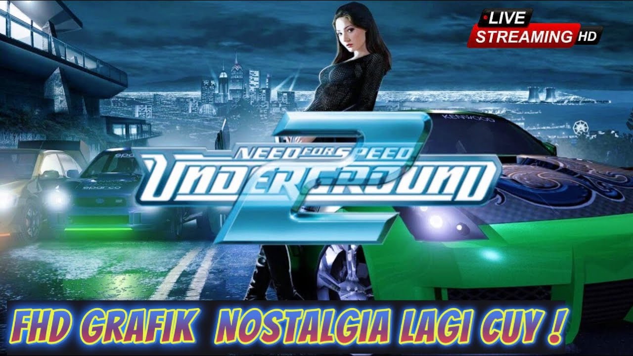 🔴 LIVE NFS Underground 2 – Gas Stage 4 | 60% gaming 40% ngobrol santuy bree