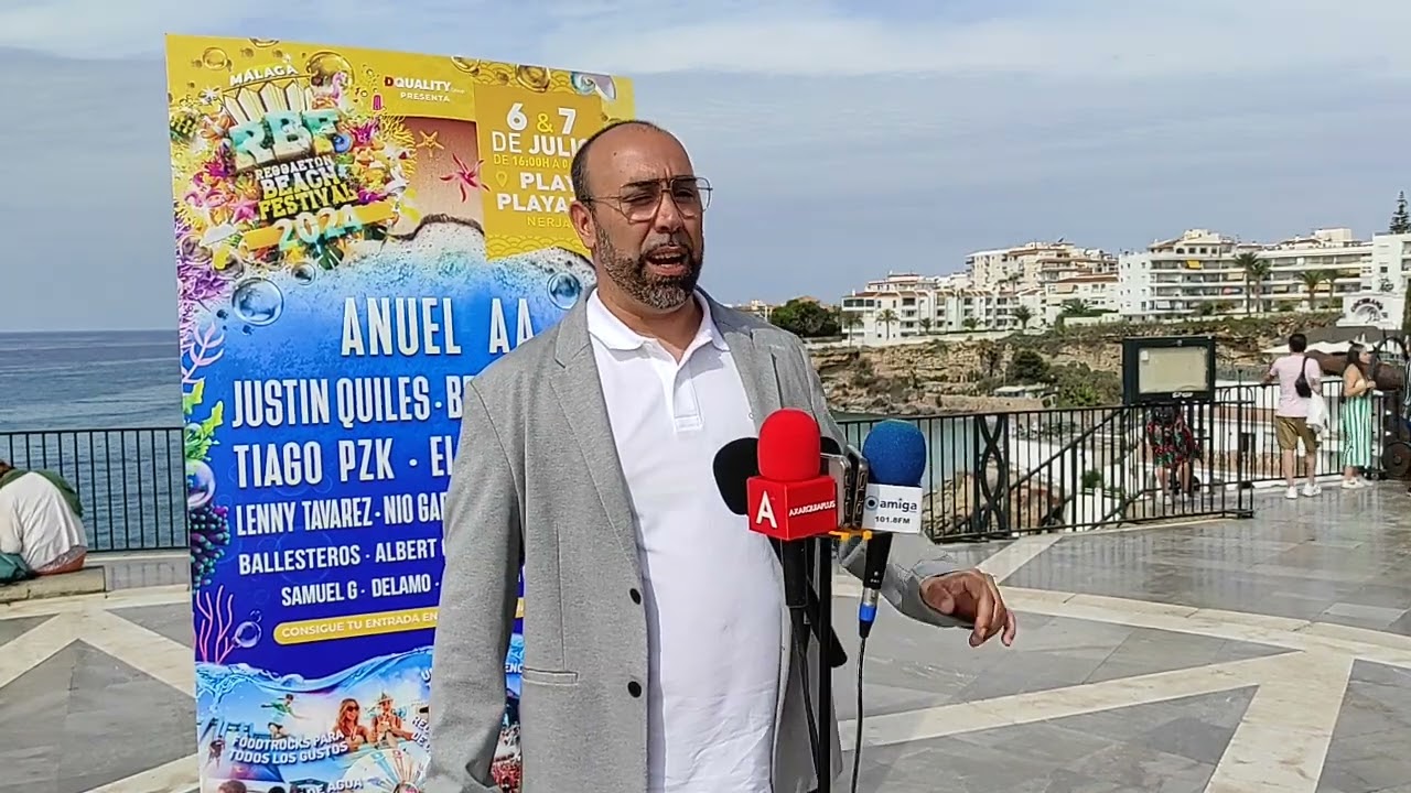 Nerja acoge el Reggaeton Beach Festival el próximo 6 y 7 de julio de 2024 en la Playa El Playazo