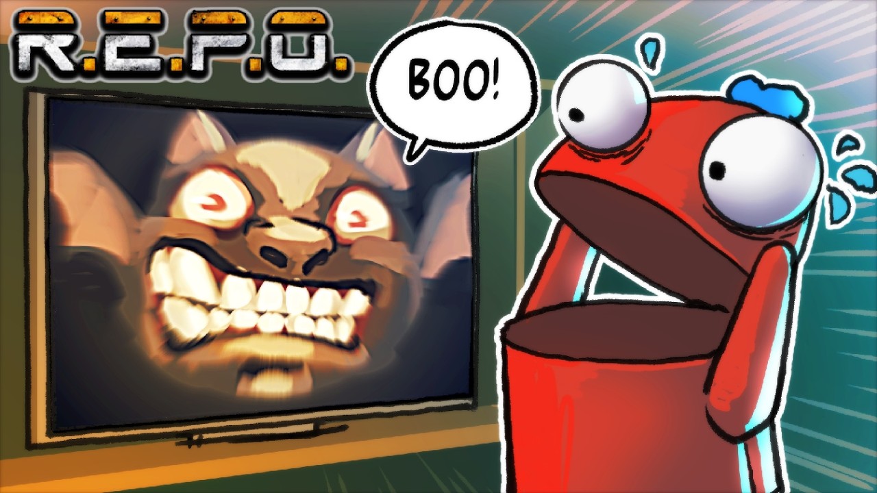 EASILY JUMPSCARED, UNi? | R.E.P.O. WITH FRIENDS