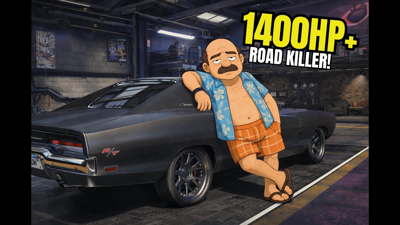 Need for Speed Heat DODGE CHARGER 1400+HP Customization  Dodge Charger '69 Max Build