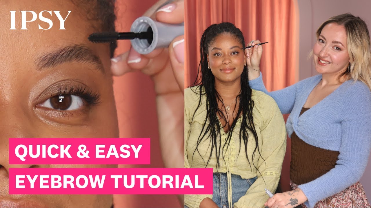 Quick and Easy Eyebrow Tutorial : Natural Fluffy Eyebrows