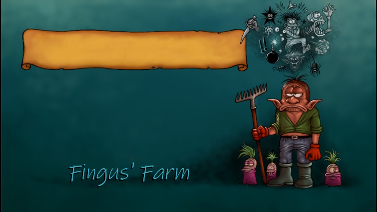Gobliins 6 walkthrough Level 1 [La Ferme de Fingus/Fingus's Farm] (no commentary)