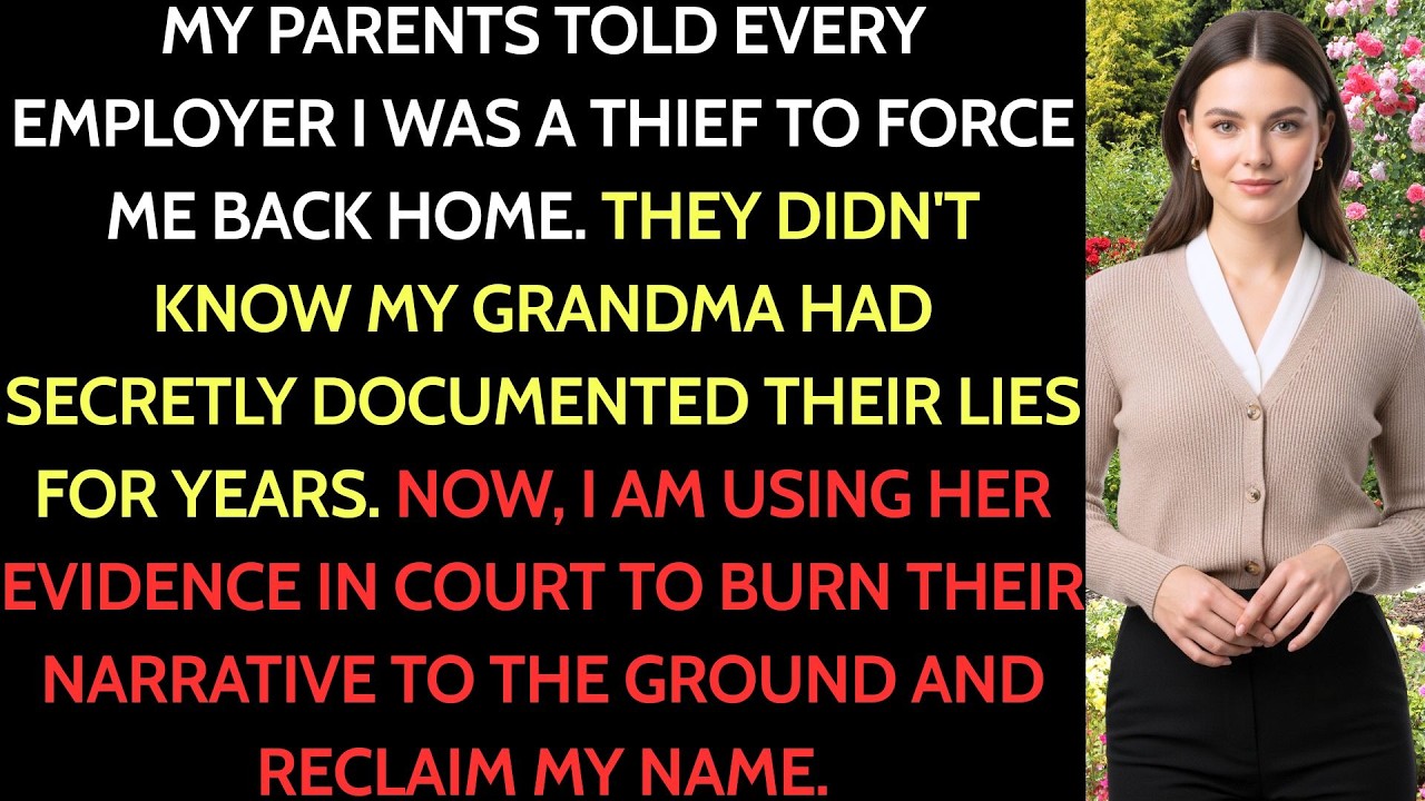 My Parents Told Every Employer I Was A Thief—Grandma Had Already Prepared For That