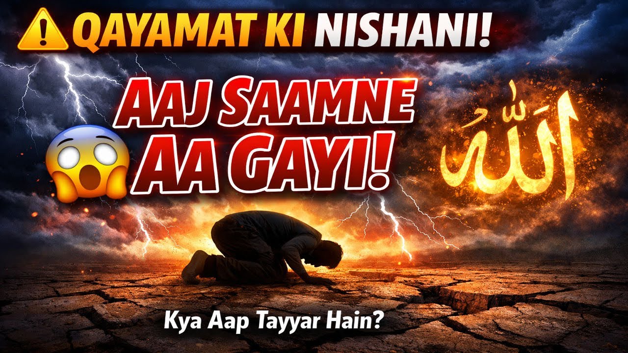Qayamat Ki Ye Nishani Aaj Saaf Zahir Ho Gayi | Mufti Salman Azhari Latest Bayan 2026
