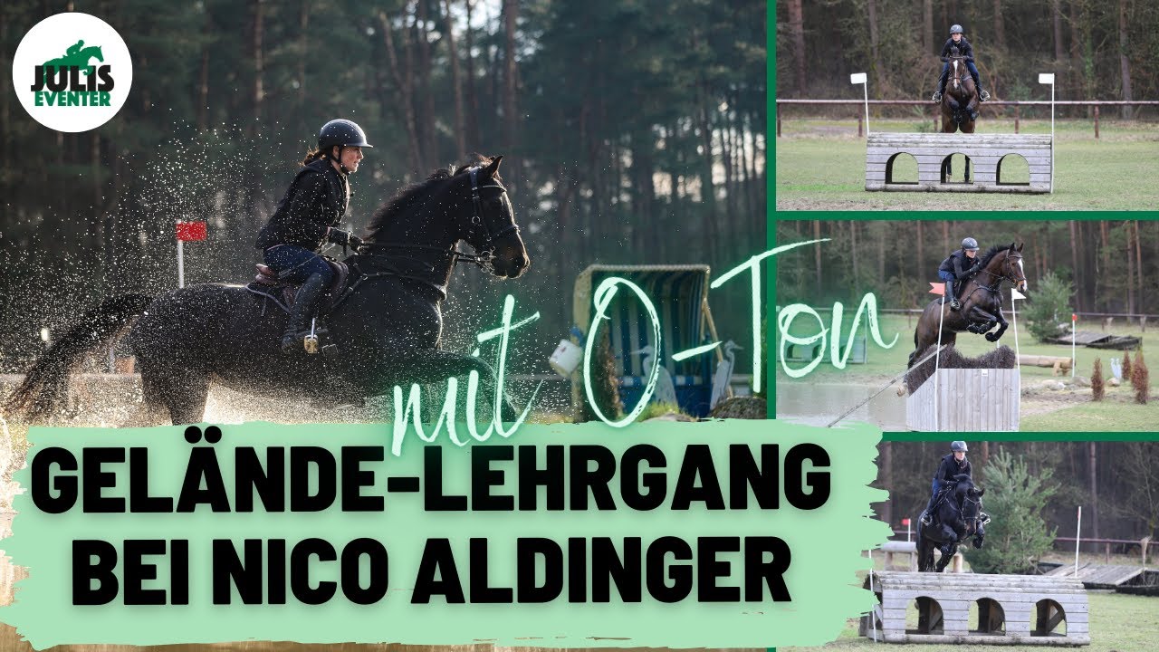 Anschnallen & Festhalten: 1.Outdoor-Geländetraining 🐎 Lehrgang bei Nico Aldinger mit Original-Ton 🎤