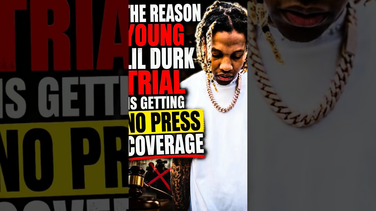 LIL DURK TRIAL getting no NEWS COVERAGE heres why
