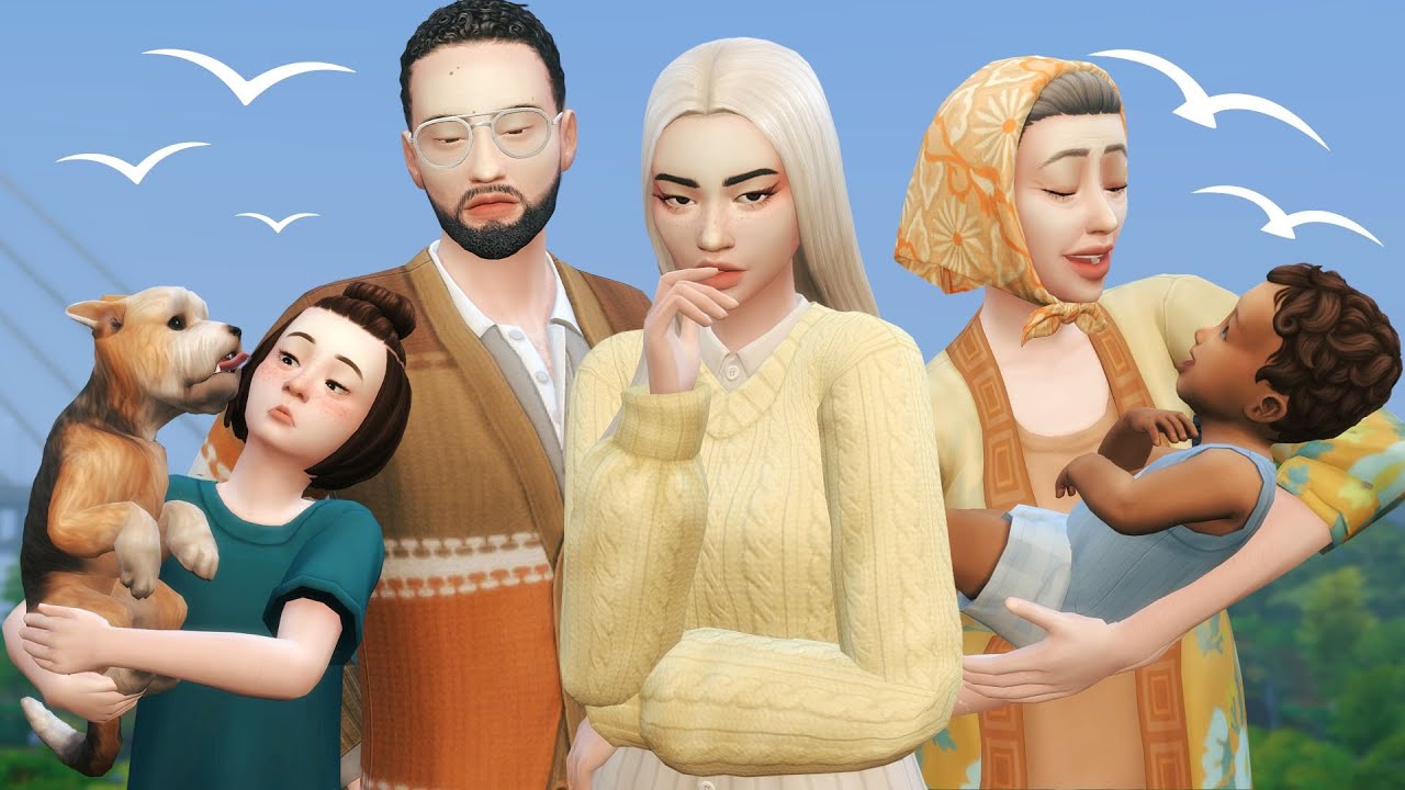 Créons la famille parfaite pour le pack GRANDIR ENSEMBLE 👨‍👩‍👧‍👦 - Les sims 4