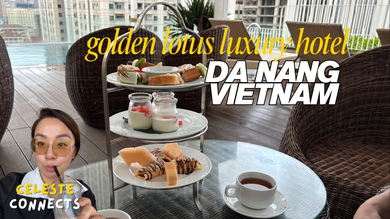 Golden Lotus luxury Hotel TOUR Da Nang 80$ FREE breakfast buffet & Afternoon Tea