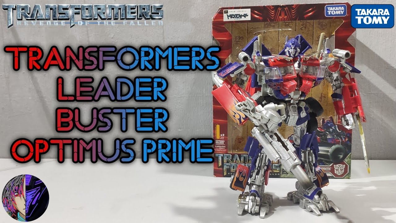 Transformers Takara Tomy ROTF Leader Buster Optimus Prime Review by Shin Wave