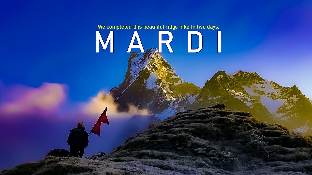 The Mardi Upper viewpoint 5000m Experience  | Mardi Himal Trek 2021 | Ep.01